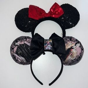 (2) DISNEY MICKEY MOUSE EARS